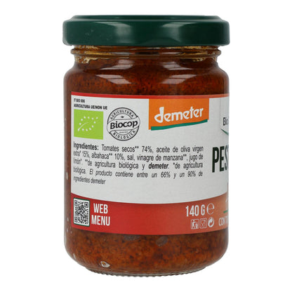 Bio-Pesto Rosso aus getrockneten Tomaten Organica Italia 140 g