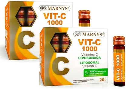 Pack of 2 liposomal vitamin C Marnys 20 vials