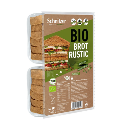 Schnitzer Organic Gluten-Free Corn Bread Slices 430 g