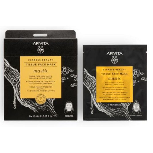 Express Beauty Apivita firming and lifting effect fabric face mask 15 ml