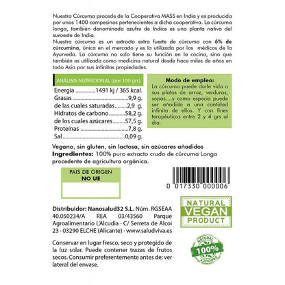 Salud Viva gurkmeja 80 g