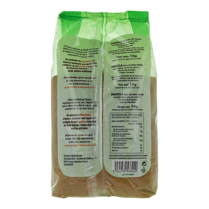 2-pack ekologiskt panelasocker Alternativa, 1 kg