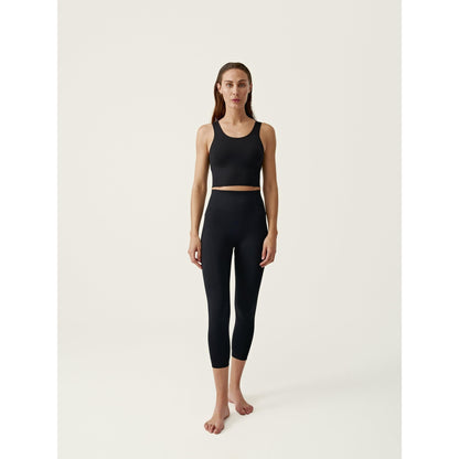 Chiara Black Born Living Yoga Top Size XS
