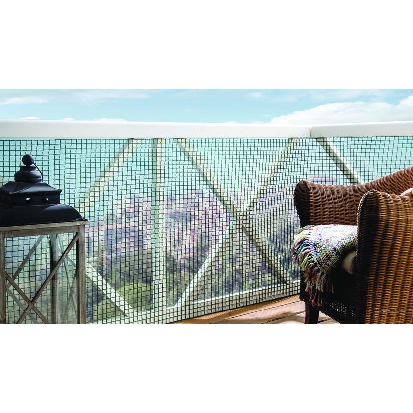 Cuadranet mesh 1x5m 5x5 mm Nortene White