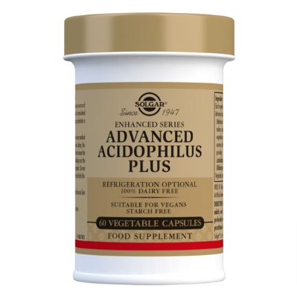 Acidophilus Plus Avanzado. Solgar 60 kapsułek