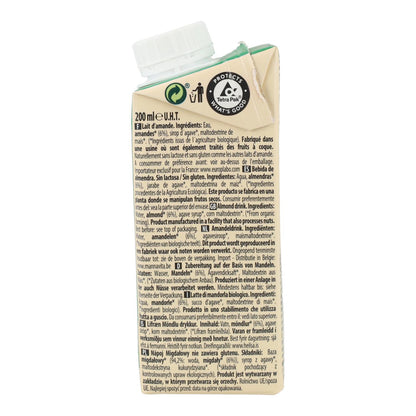 Napój roślinny z migdałów słodzony agawą BIO EcoMil 1 l