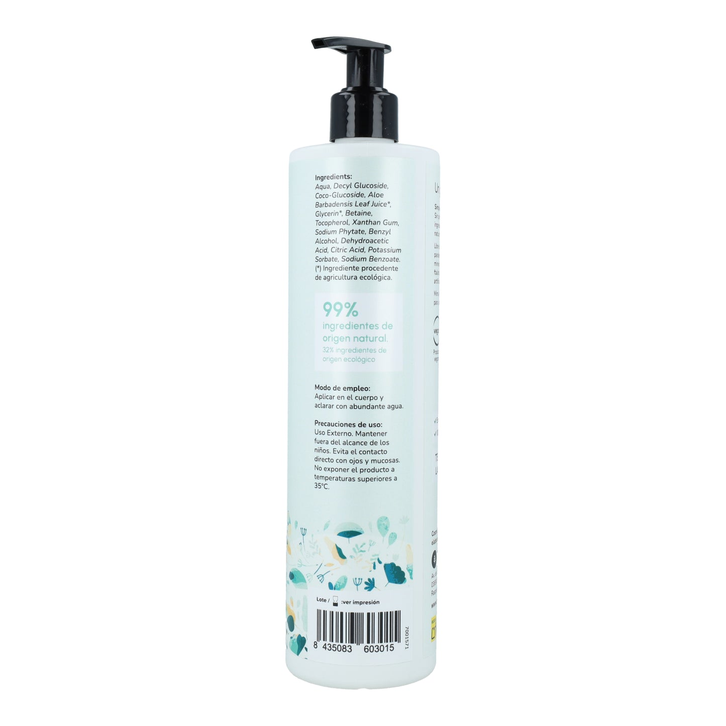 Ongeparfumeerd cosmeticapakket: gel, shampoo en conditioner Planeta Huerto