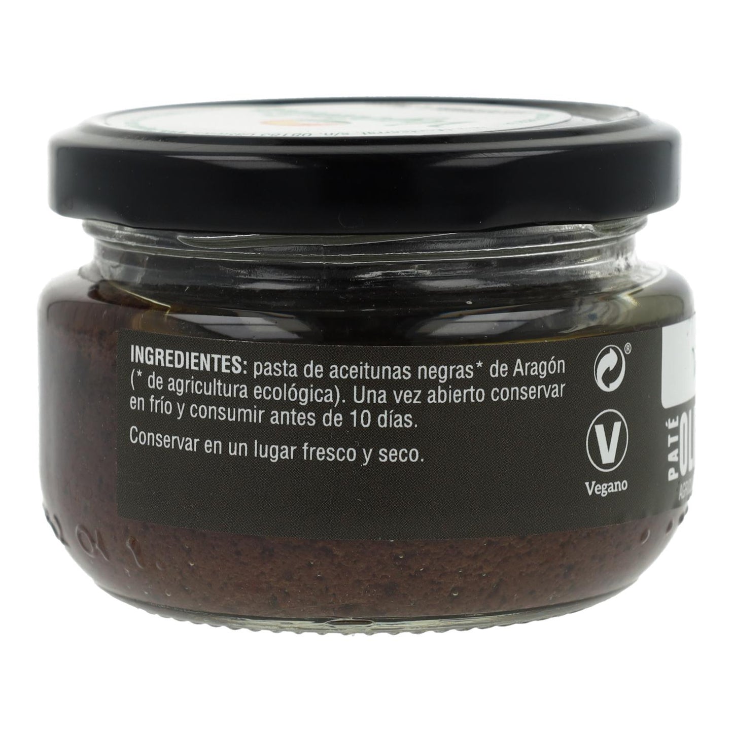 Vegetalia Organic Black Olive Pâté 100 g