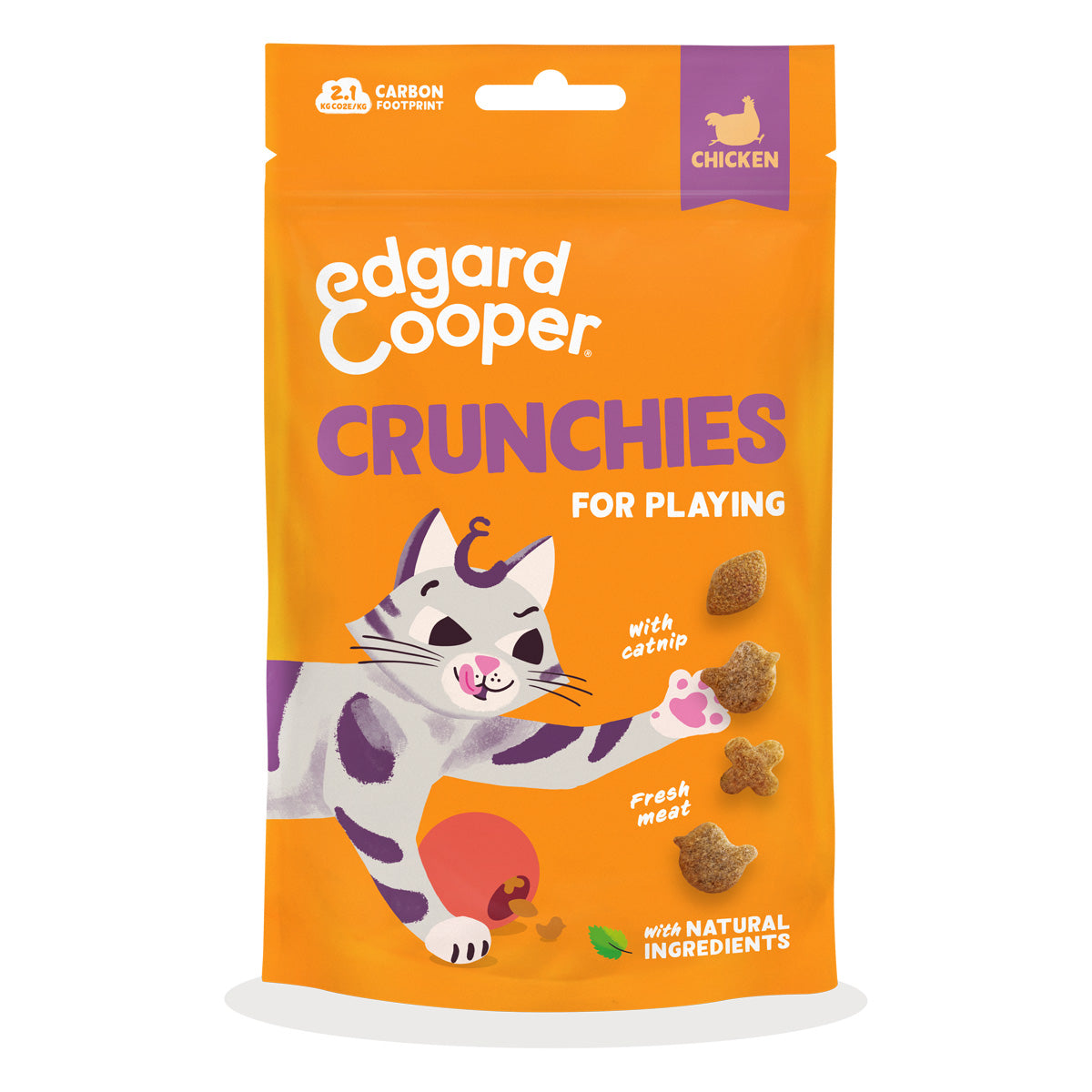 Chicken biscuits Natural treats for cats Edgard Cooper 50 g