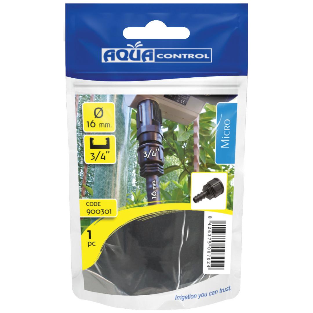 Aqua Control 3/4" x 16 mm female thread adapter