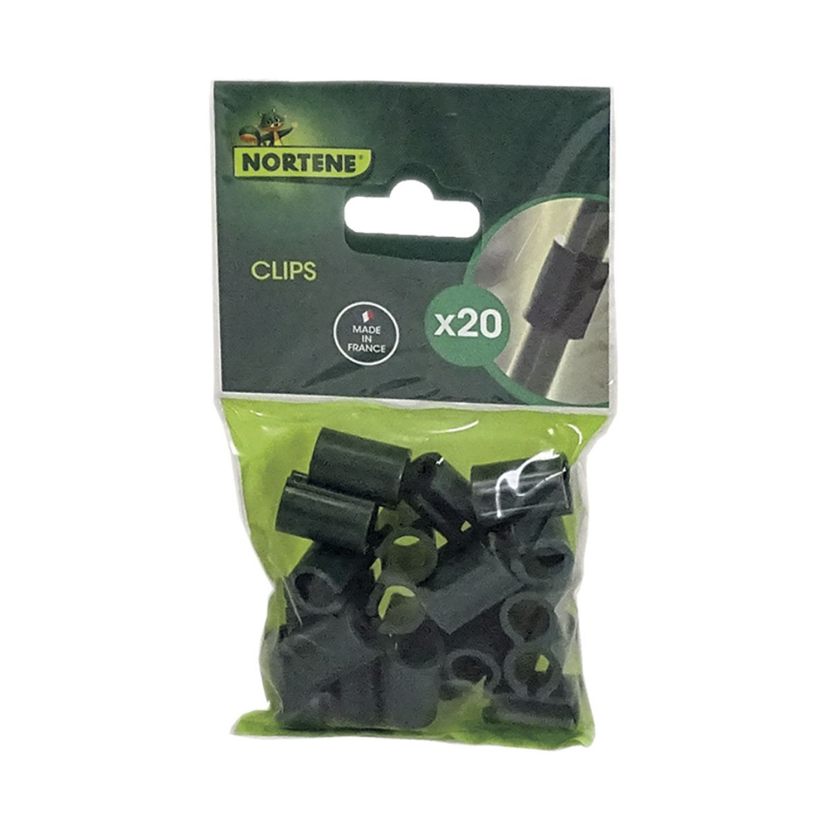 Clips for greenhouse arches Clip Arc Nortene 20 pcs
