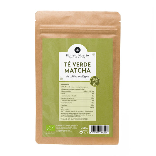 Thé Matcha en poudre ECO Planeta Huerto 250 g
