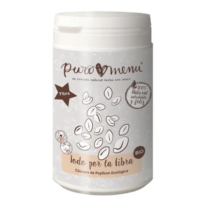 Tout pour les fibres Enveloppe de psyllium BIO Complément alimentaire pour chiens et chats Puromenu 150 g