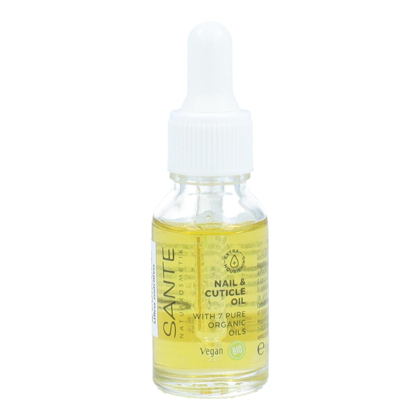 Huile ultra-nourrissante pour cuticules et ongles Sante 15 ml