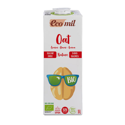 ECOMIL Organic Unsweetened Oat Drink 1 L