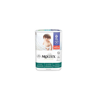 Culottes Moltex Pure & Nature T6 (+14 kg), 18 unités