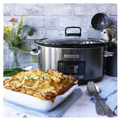 Crockpot Digitaler Slow Cooker Timeselect 5,6 l CSC066X (generalüberholt)