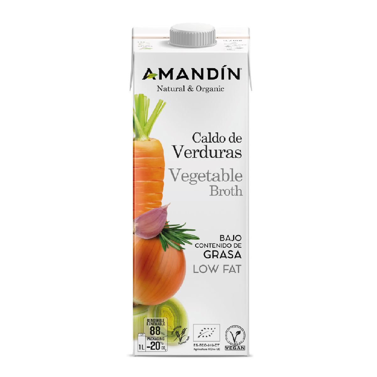Gemüsebrühe Amandin 1 l