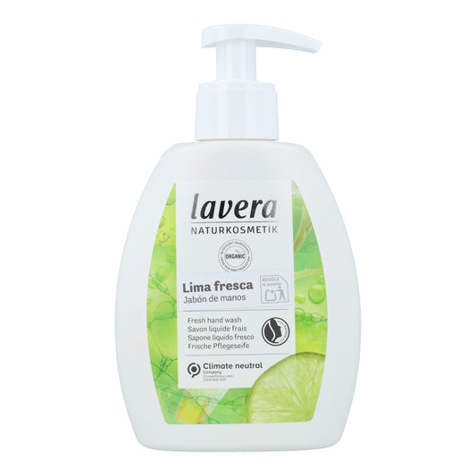Påfyllning handtvål färsk lime Lavera  250 ml