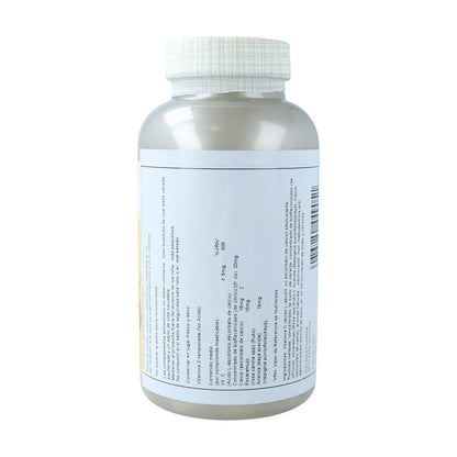 Witamina C do żucia o smaku pomarańczowym 500 mg Solaray, 100 tabletek.