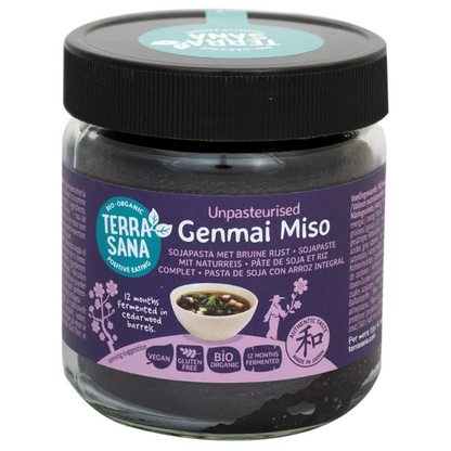 Miso Genmai BIO non pasteurisé Terrasana, 350 g