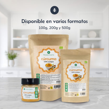 Cúrcuma en polvo ECO Planeta Huerto 200 g