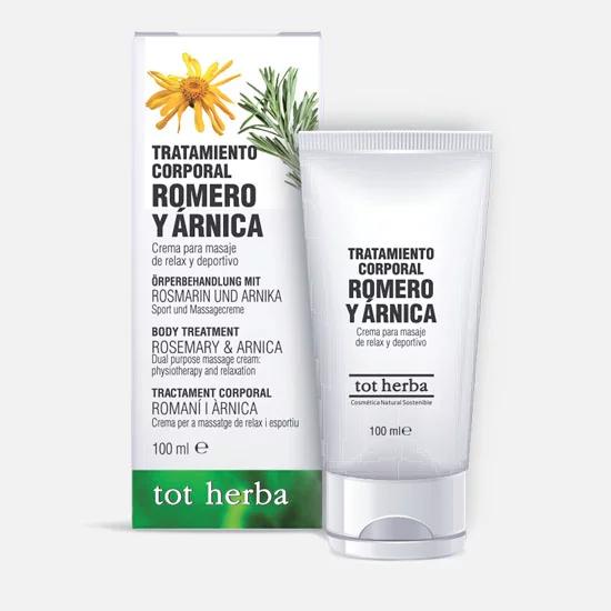 Crema al rosmarino e arnica 100 ml Tot Herba