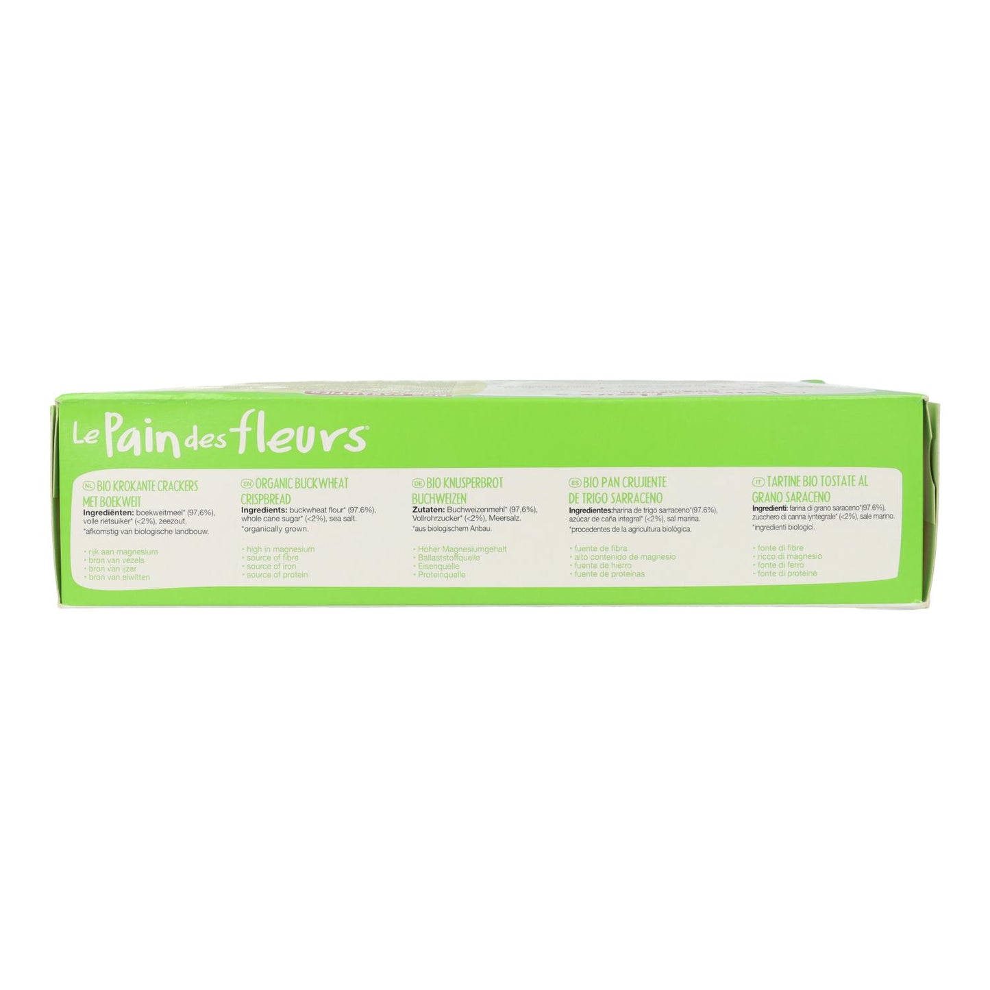 Le Pain de Fleurs gluten-free buckwheat crispbread 300 g