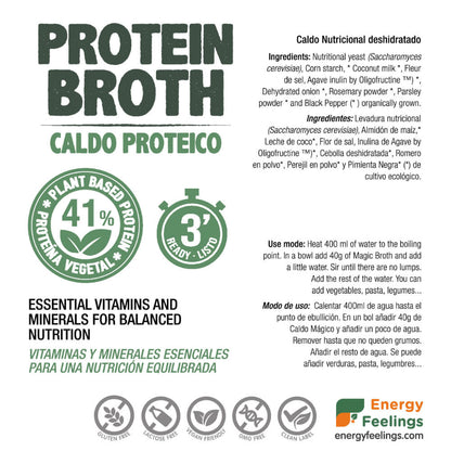 Magic Broth Energy Feelings Vegan Protein Broth