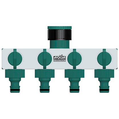 Derivazione 4 uscite indipendenti PVC Aqua Control