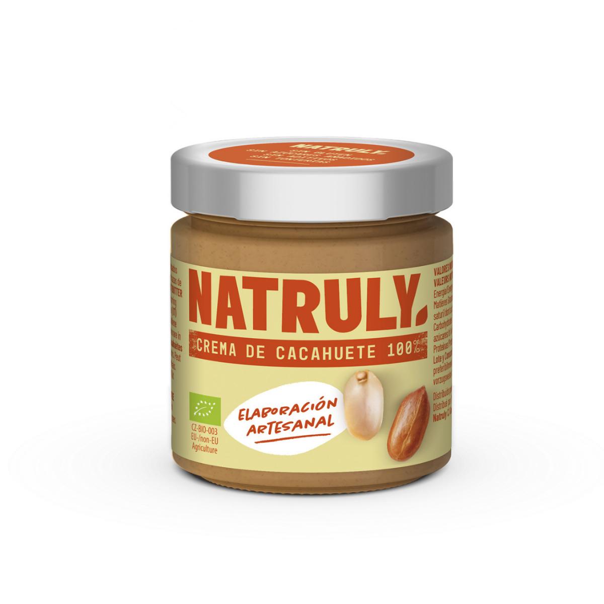 Beurre de cacahuète bio Natruly 200 g