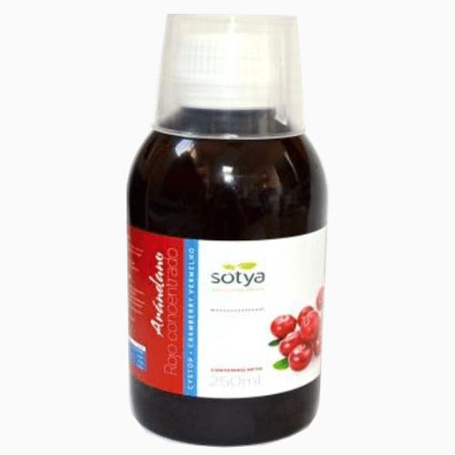 Koncentrerad tranbärssaft Sotya, 250 ml