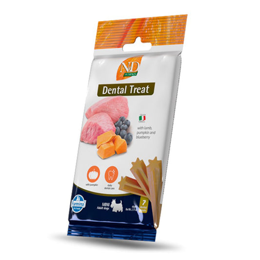 Treat nd pumpkin dog lamb blueb adult mini, Farmina, 60 g