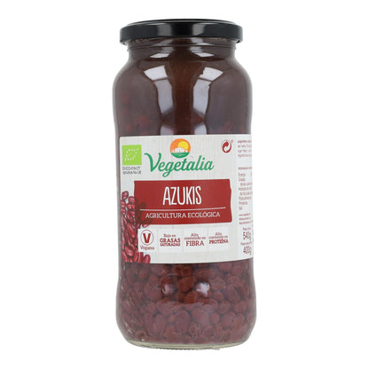 Azukis Cocidos Ecológicos Vegetalia 540g