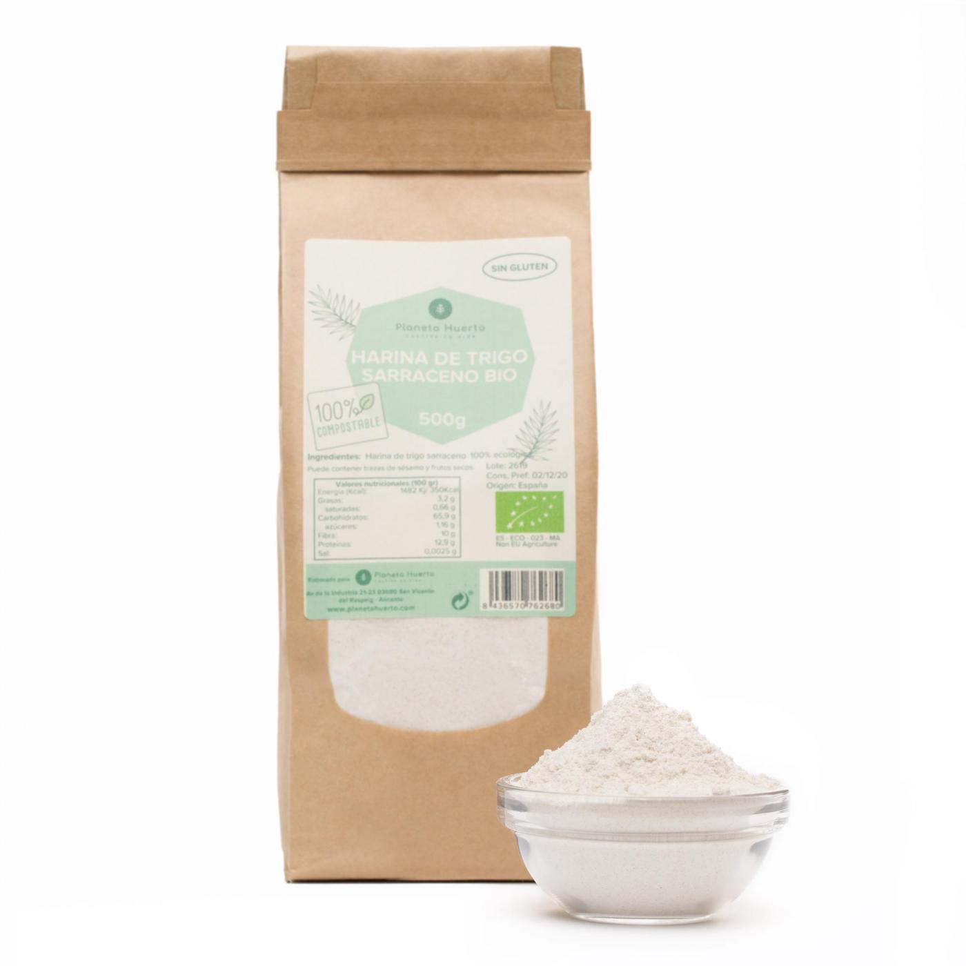 Farine de sarrasin sans gluten ECO Planeta Huerto 1 kg