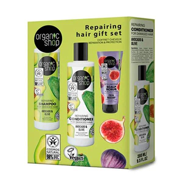 Geschenkset zur Haarpflege, Organic Shop