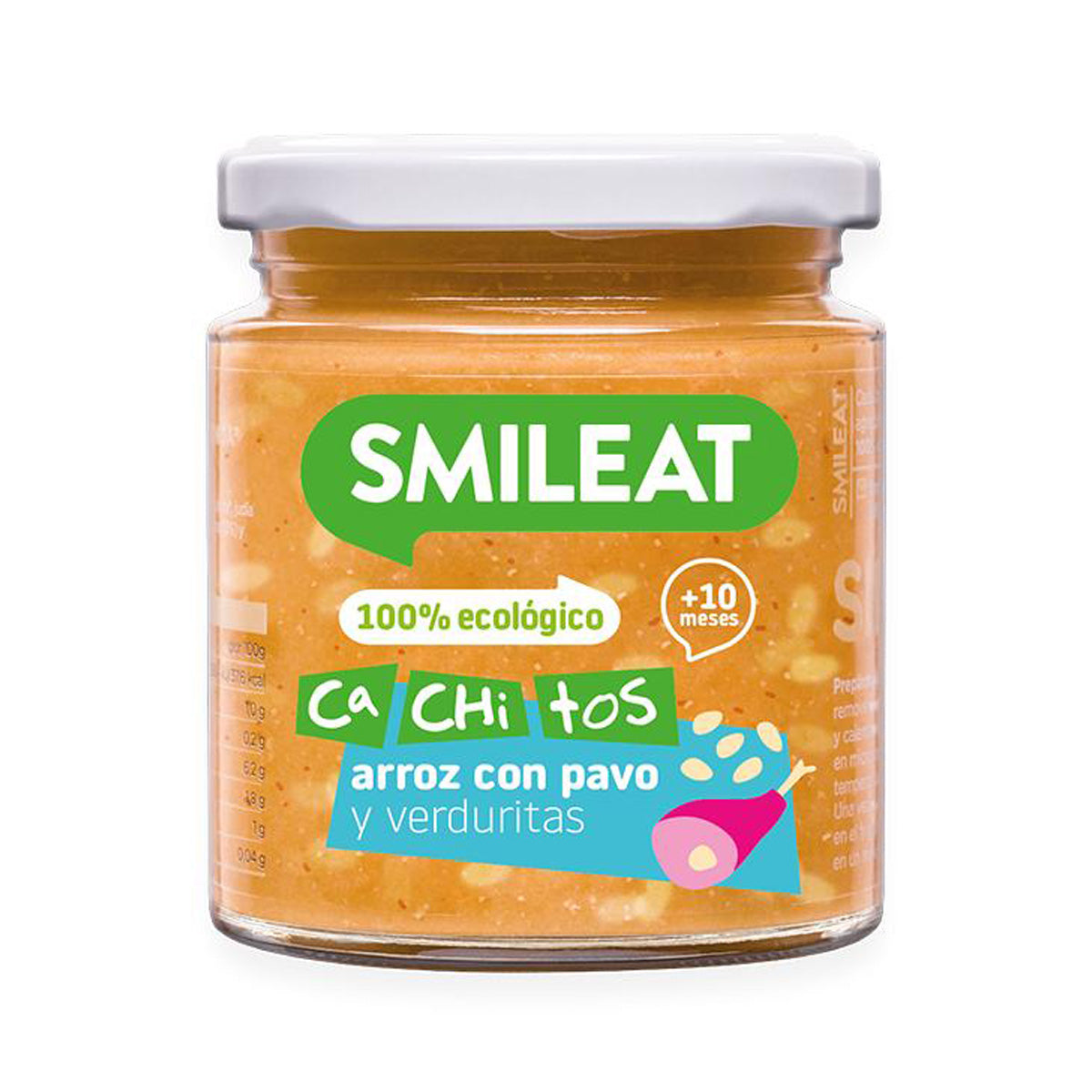 Zestaw słoiczków z ekologicznymi posiłkami Smileat 4 szt. po 230 g