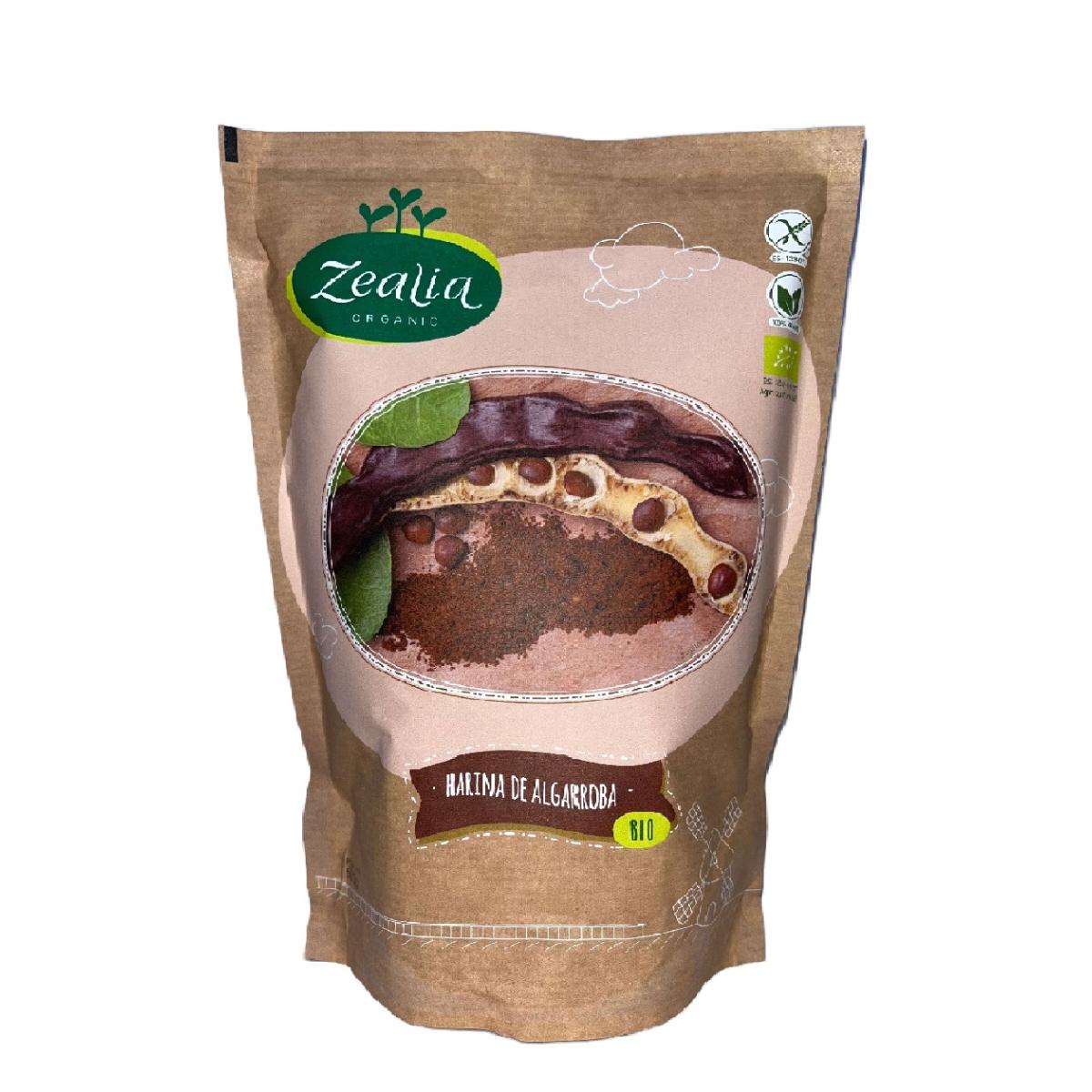 Zealia Organic Gluten-Free Carob Flour 500 g