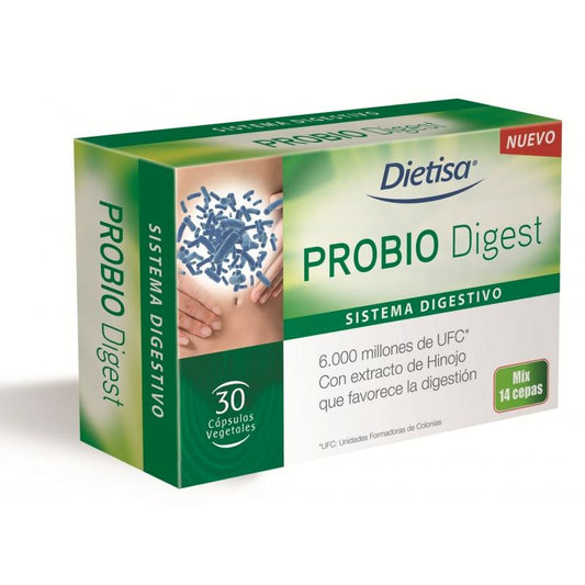Dietisa Probio Digest probiotic, 30 vegetable capsules