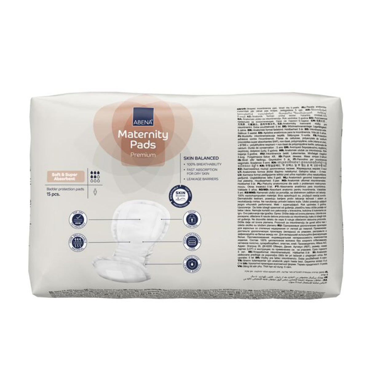 ABENA Maternity Pads, 15 pcs