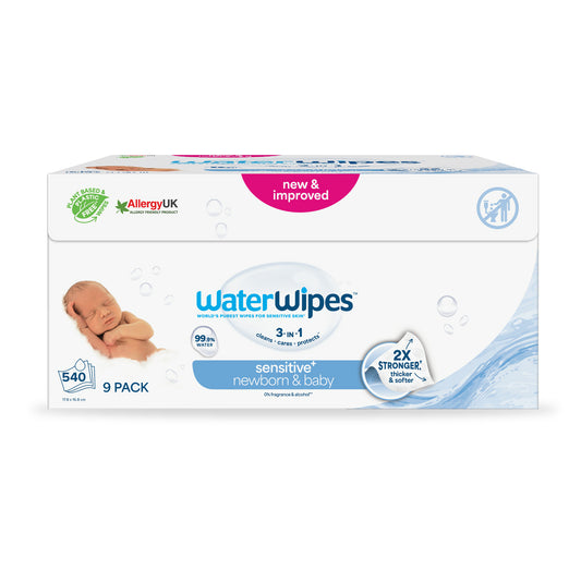 WaterWipes BIO Baby Wipes 540 Units