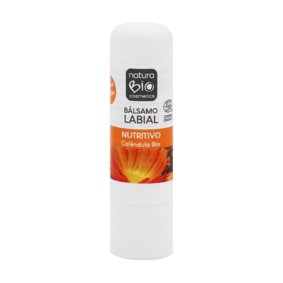 Pflegender Lippenbalsam mit Bio-Ringelblume Plástico NATURABIO, 5 g