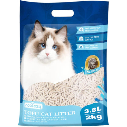 Nobleza Biodegradable Tofu Cat Litter 3.8 L