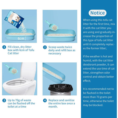 Nobleza Biodegradable Tofu Cat Litter 3.8 L