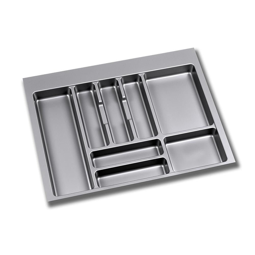 Emuca Kostka do szuflady kuchennej, moduł 700 mm, plastik, szary