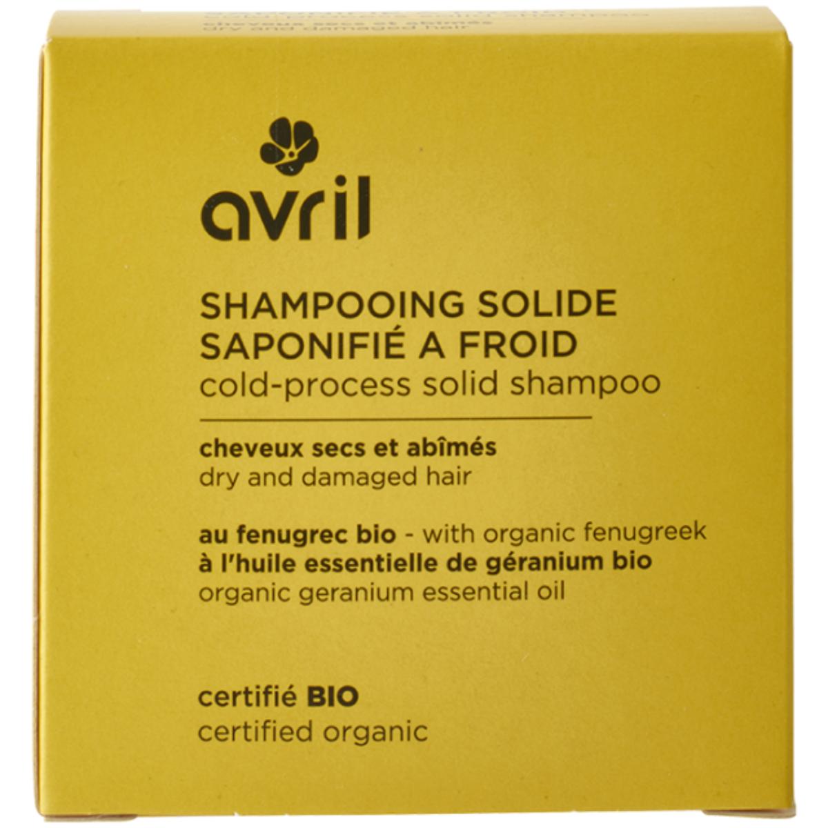 Festes Shampoo für trockenes Haar Avril