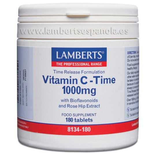 Vitamina C a rilascio prolungato 1000 mg Lamberts 180 compresse