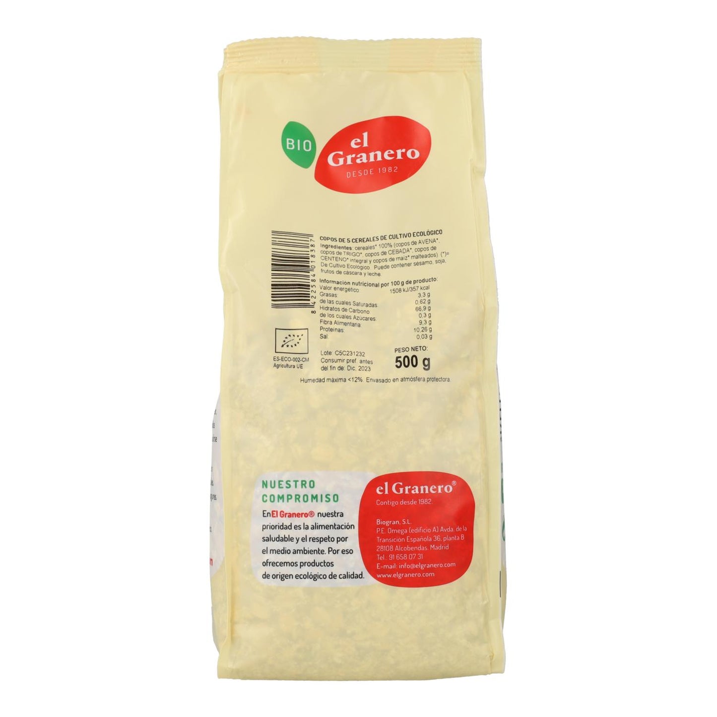 5-Korn-Flocken El Granero 500 g