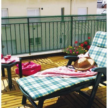Cuadranet mesh 1x5m 5x5 mm Nortene White