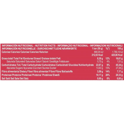Pakket 10 x PaleoBull energiereep met dadels, hazelnoten, Reishi en cacao, 50 g